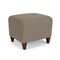 Lesro Siena Lounge Reception 1 Seat Bench, Walnut, MD Farro Upholstery SN1001 - alternate 3